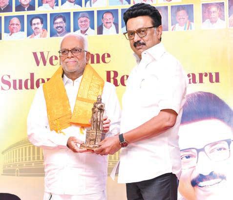 துணை ஜனாதிபதி தேர்தலில் போட்டியிடும் இந்தியா கூட்டணி வேட்பாளர் சுதர்சன் ரெட்டி உறுதி