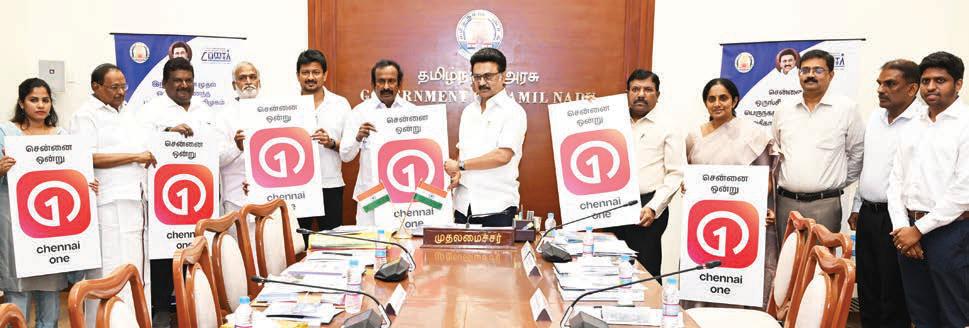 பேருந்து, புறநகர் ரெயில், மெட்ரோ, சென்னை ஒன் செயலியை ஆட்டோவில் பயணிக்கலாம் முதல் அமைச்சர் மு.க. ஸ்டாலின் தொடங்கி வைத்தார்