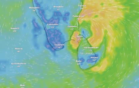 சென்னையை நெருங்கியது டிட்வா புயல்
