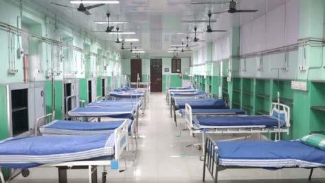 கொரோனா பரவலால் அரசு மருத்துவமனைகளில் சிறப்பு வார்டு