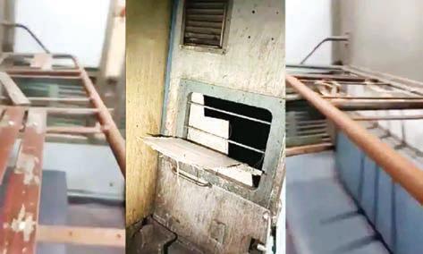 எல்லைப் பாதுகாப்புப் படை வீரர்களுக்கு அனுப்பபட்ட மோசமான ரெயில் 4 ரயில்வே உயரதிகாரிகள் சஸ்பெண்ட்