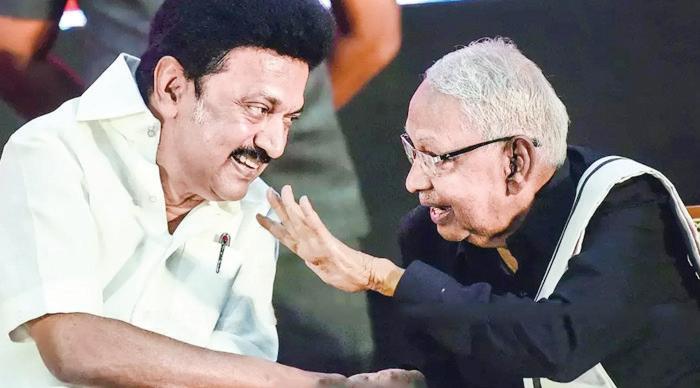 திராவிடர் கழகத் தலைவர் கி.வீரமணி உடல்நலம் குறித்து கேட்டறிந்தார் முதலமைச்சர் மு.க.ஸ்டாலின்