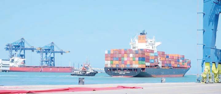 தூத்துக்குடி வ. உ. சிதம்பரனார் துறைமுகத்தில் புதிய சரக்கு தளம்- சேமிப்பு கிடங்கு