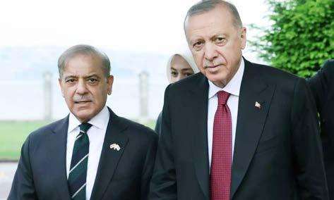 துருக்கி அதிபரை நேரில் சந்தித்து பாகிஸ்தான் பிரதமர் பாராட்டு