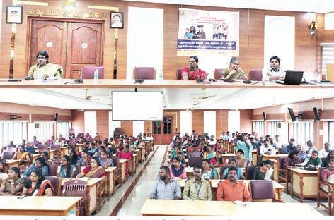 புதுமைப்பெண்- தமிழ் புதல்வன் திட்டம் தொடர்பான கல்லூரி ஒருங்கிணைப்பாளர்கள் ஆய்வு கூட்டம்