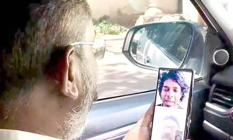 ராப் பாடகர் வேடனிடம் வீடியோ காலில் பேசிய திருமாவளவன்