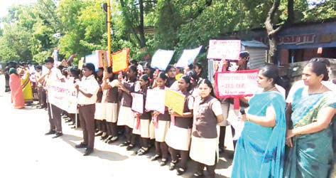 குழந்தை தொழிலாளர் ஒழிப்பு தின பேரணி