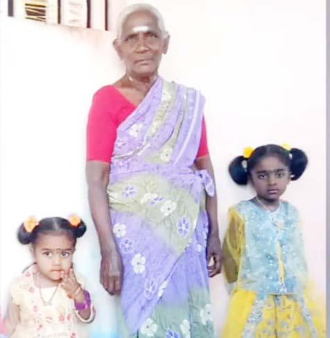 தாய் வேறொரு நபருடன் சென்றதால் 2 பேத்திகளை கொன்று விட்டு பாட்டிகள் தற்கொலை