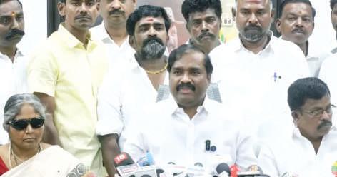 தி.மு.க. கூட்டணியில் இருந்து வேல்முருகன் வெளியேறினார்