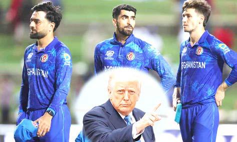 டிரம்ப் போட்ட தடை: ஆப்கானிஸ்தான் வீரர்கள் விளையாடுவதில் சிக்கல்