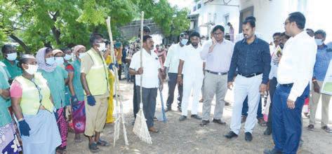 தென்காசியில் உலக சுற்று சூழல் தினம் தூய்மை பணிகள்