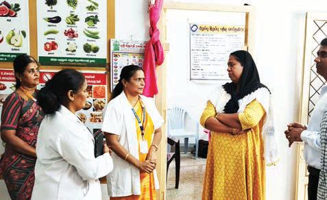 நாமக்கல்:கண்காணிப்பு அலுவலர் ஆய்வு