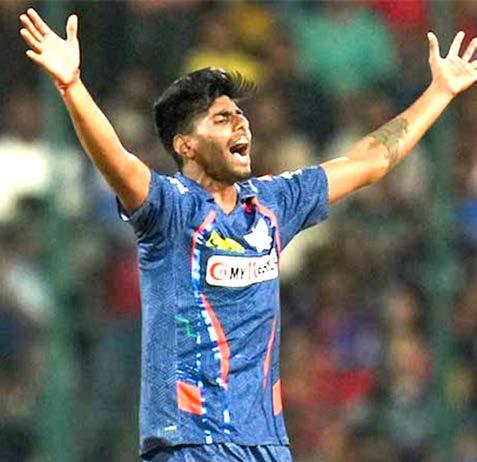 லக்னோ அணியின் மயங்க் யாதவ் விலகல் மாற்று வீரராக நியூசிலாந்து வீரர் அறிவிப்பு