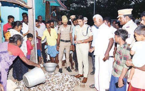 பொதுமக்களுடன் போலீஸ் சூப்பிரண்டு நேரில் கலந்துரையாடினார்