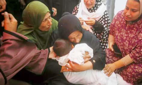 பள்ளி மீது இஸ்ரேல் குண்டுவீசியதில் குழந்தைகள் உட்பட 25 பேர் படுகொலை