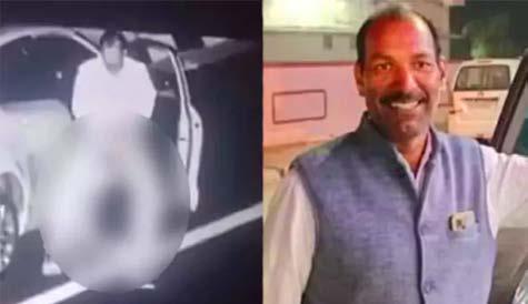 நடுரோட்டில் பெண்ணுடன் பா.ஜ.க. பிரமுகர் உல்லாசம்