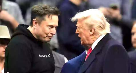 டிரம்ப் நிர்வாகத்தில் இருந்து விலகுவதாக எலான் மஸ்க் அறிவிப்பு