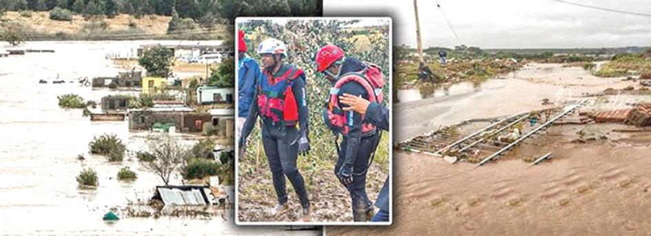 தென் ஆப்பிரிக்காவில் ஏற்பட்ட வெள்ளத்தில் சிக்கி 49 பேர் பலி