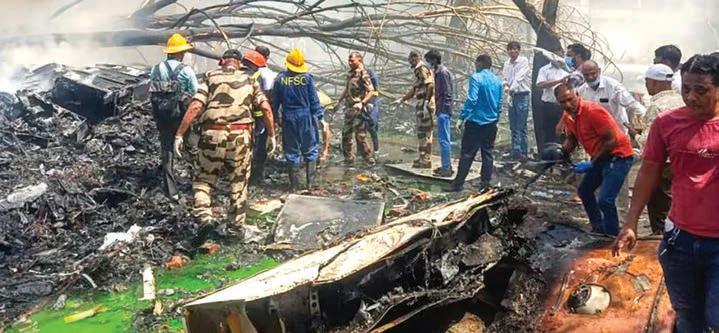 ஆமதாபாத் விமான விபத்தில் உயிரிழப்பு எண்ணிக்கை 274 ஆக உயர்வு