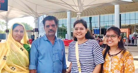 உயர் படிப்பிற்காக முதல்முறையாக விமான பயணம் செய்த ஆட்டோ ஓட்டுநரின் மகள் மரணம்