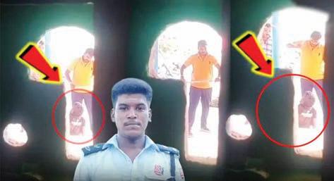 அஜித்குமாரை பிரம்பால் கொடூரமாக தாக்கிய போலீசார்