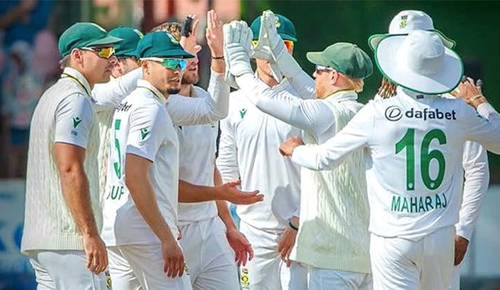 ஜிம்பாப்வேக்கு எதிரான முதல் டெஸ்ட்: தென் ஆப்பிரிக்கா அபார வெற்றி