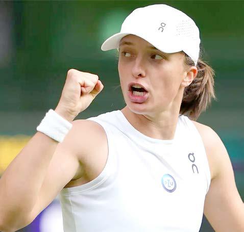 விம்பிள்டன் டென்னிஸ்: ஸ்வியாடெக், ஆண்ட்ரிவா 3வது சுற்றுக்கு முன்னேற்றம்