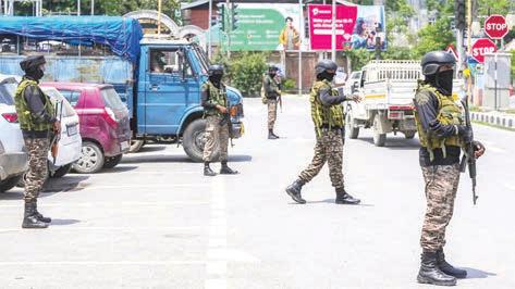 ஜம்மு காஷ்மீரில் அமைதியான சூழல் நிலவுகிறது: இந்திய ராணுவம் தகவல்