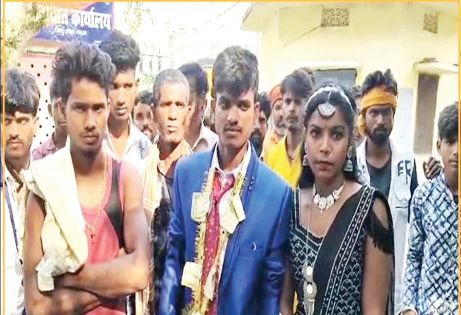 குங்குமம் வைக்கும்போது மணமகன் கை நடுங்கியதால் திருமணத்தை நிறுத்திய மணமகள்