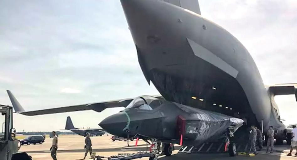 எப்.35 போர் விமானத்தை பாகங்களாக பிரித்து இங்கிலாந்து கொண்டு செல்ல முடிவு - ஏன்?