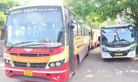கோவையில் இருந்து கேரளா செல்லும் 50 பஸ்கள் நிறுத்தம்