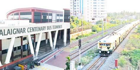 கிளாம்பாக்கம் புதிய ரெயில் நிலையம் ஜூலை மாதம் முதல் பயன்பாட்டுக்கு வருகிறது