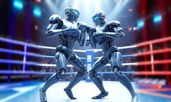 உலகின் முதல் ரோபோ குத்துச்சண்டை போட்டி