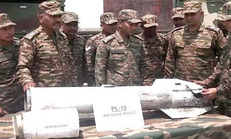 பாகிஸ்தான் பயன்படுத்திய ஆயுதங்கள் குறித்து பதிலளிக்க சீனா மறுப்பு