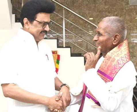 இசைஞானி இளையராஜா பிறந்தநாள்: முதல் அமைச்சர் மு.க. ஸ்டாலின் வாழ்த்து