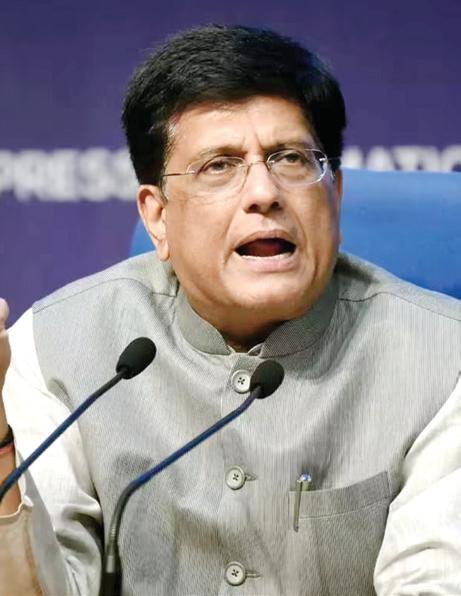 இந்தியாவின் நலனே முக்கியம்: வர்த்தக ஒப்பந்தம் குறித்து மந்திரி பியூஷ் கோயல்