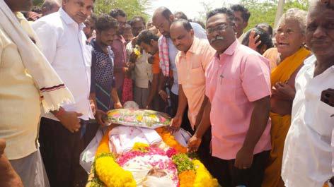 மூளைச்சாவு அடைந்த வாலிபர் உடல் உறுப்பு தானம்:உடலுக்கு அரசின் சார்பில் மரியாதை