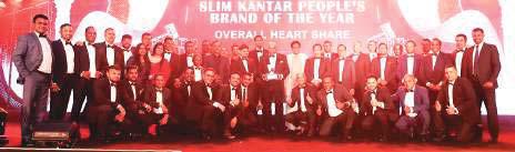 Singer Sri Lanka No 1 for the 19th consecutive year at SLIM-KANTAR People's Awards 2025