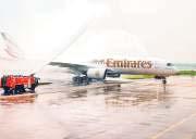 Emirates' A350 debuts in Sri Lanka, offering airline's Premium Economy experience