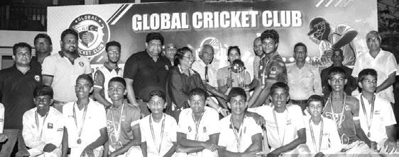 Colombo Premier Cricket clinch the Under 15 title