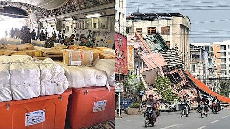 India rushes food, medicines, doctors and NDRF team to earthquake-hit Myanmar