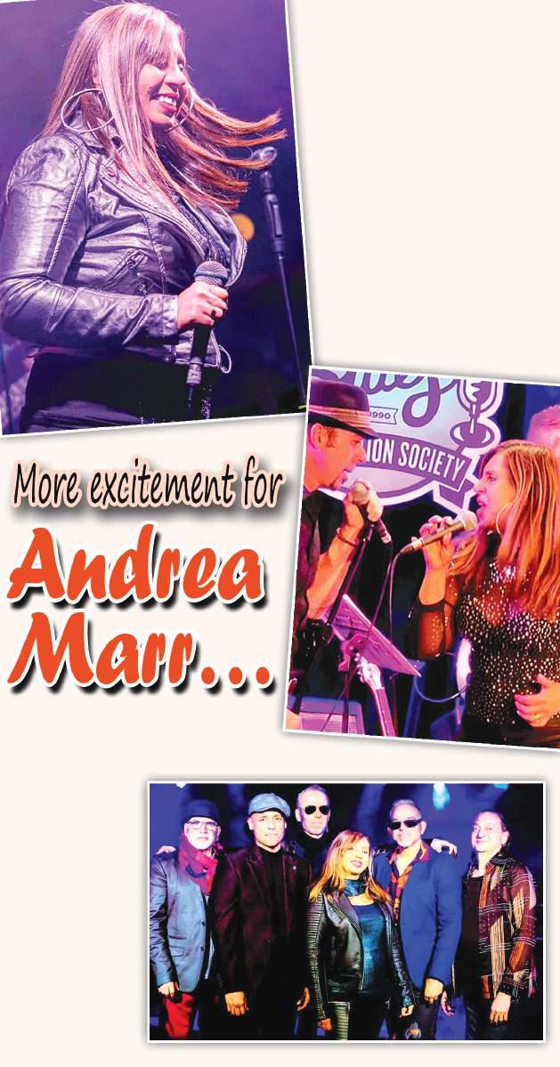 More excitement for Andrea Marr...