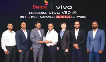Dialog Partners with vivo to Introduce the vivo V50 with 5G in Sri Lanka