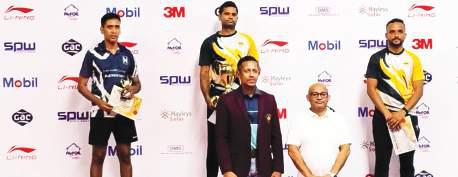 DCSL PLC shines at Mercantile Badminton Association Novices Championships 2025