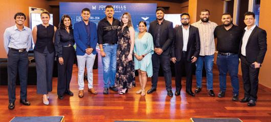 John Keells Properties celebrates Maheesh Theekshana's historic achievement