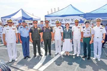 ROK Navy ship's visit to Colombo underscores bilateral maritime diplomacy