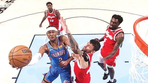 Thunder beat Grizzlies to reach Conference semis