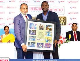 Angelo Mathews named brand ambassador for Next Education Consultancy and BIMT Campus