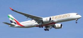 Emirates A350 showcases next-generation luxury at BIA