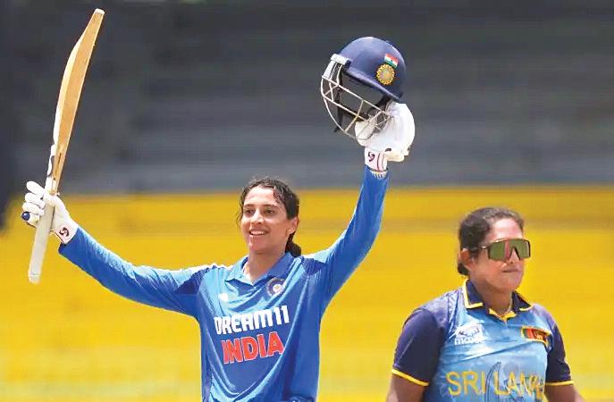 Mandhana's masterclass powers India to tri-series title